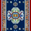 "AA029" Armenian silk scarf - SL009