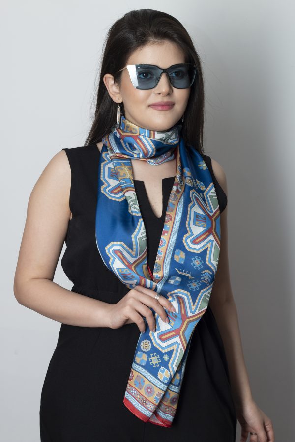 "AA020" Armenian silk scarf - SL008