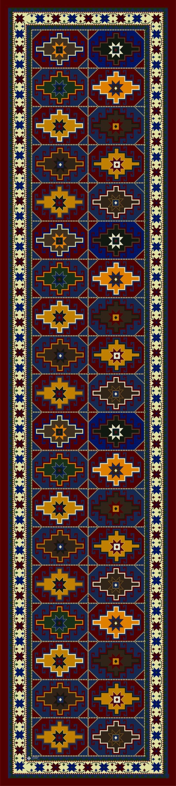 Armenian Silk Scarf