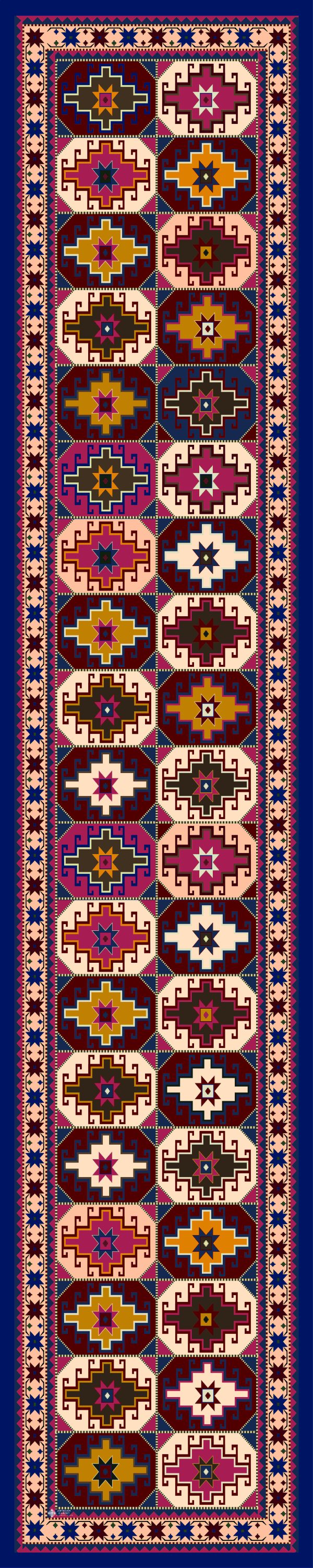 Armenian Silk Scarf