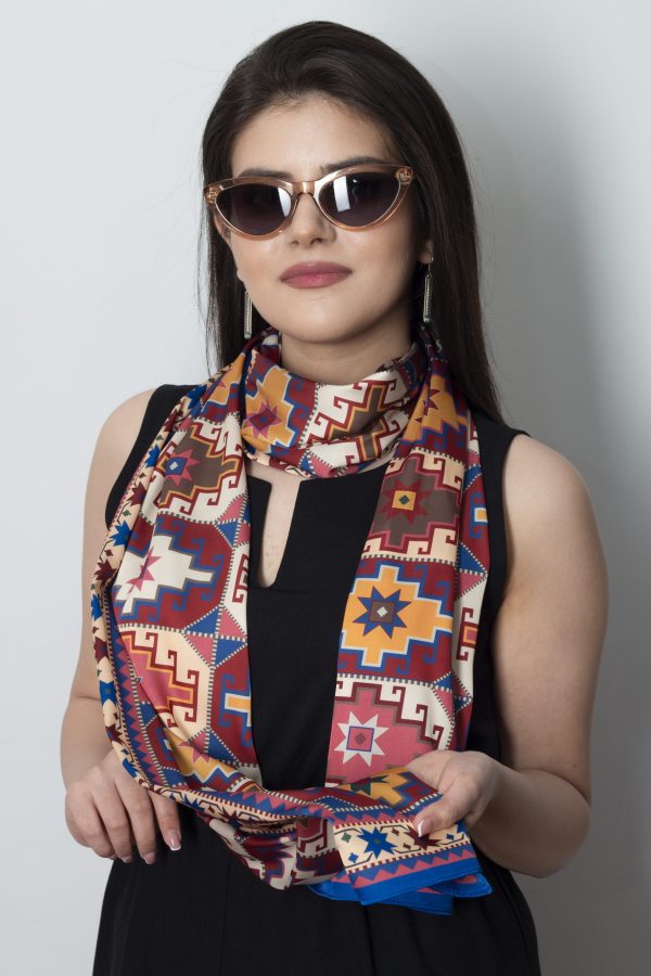 "AA031" Armenian silk scarf - SL011