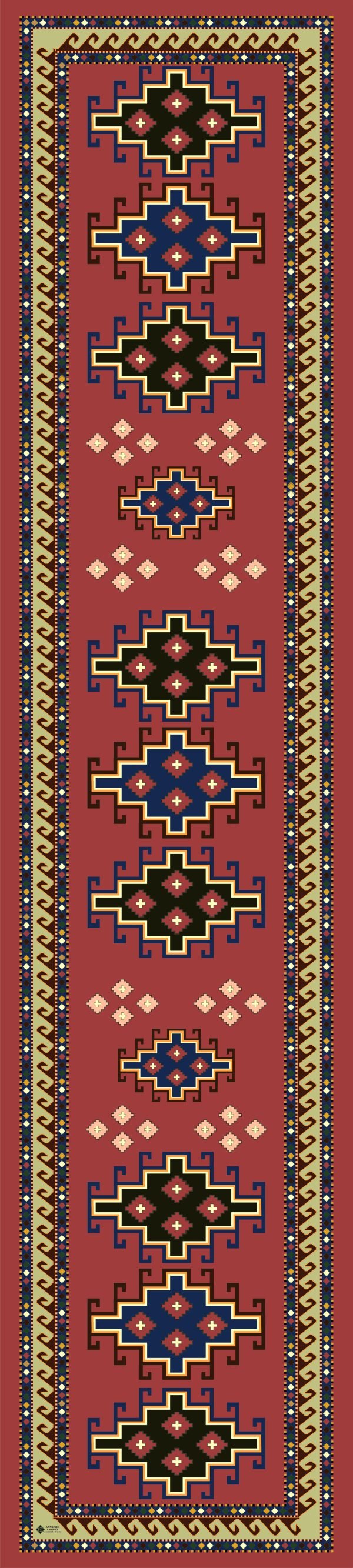 Armenian Silk Scarf