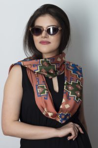 ”AA041” Armenian silk scarf – SL015