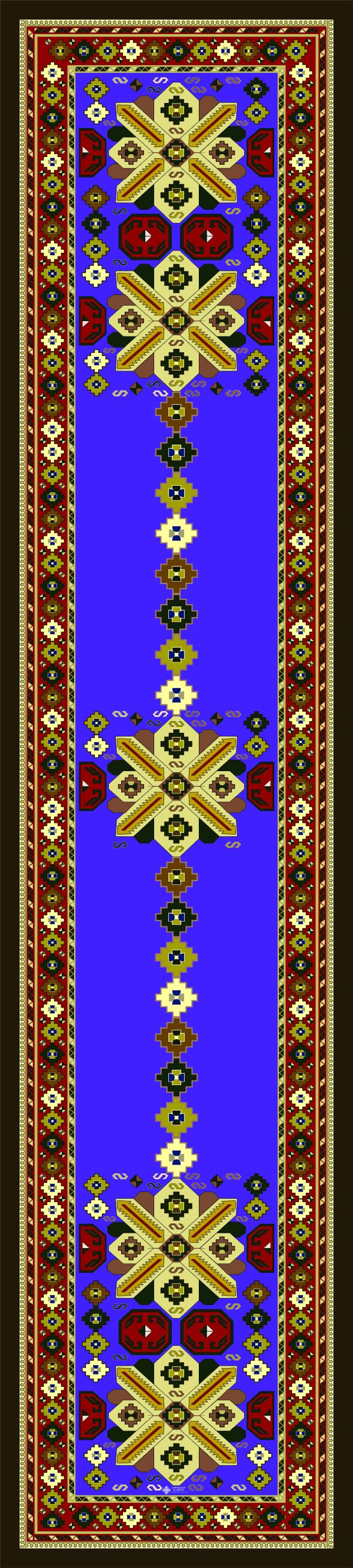 Armenian Silk Scarf