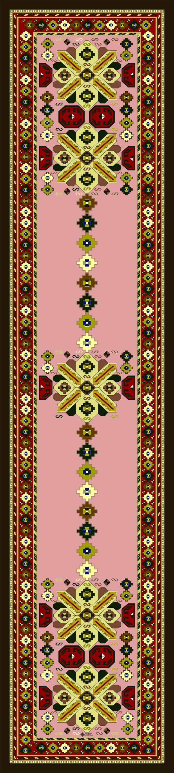 Armenian Silk Scarf