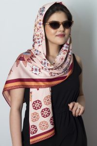”AA064” Armenian silk scarf – SL022