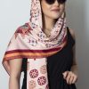 ”AA064” Armenian silk scarf - SL022