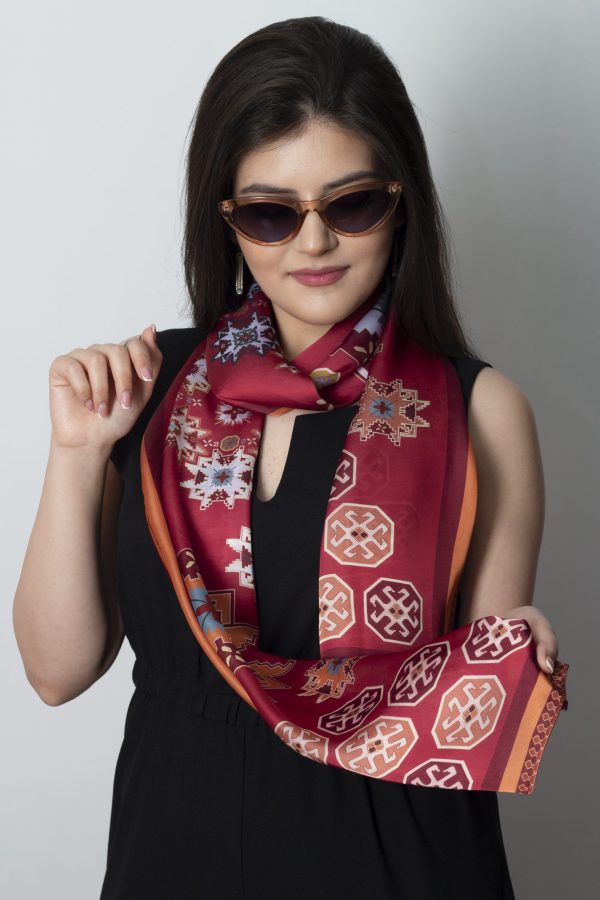 Armenian Silk Scarf