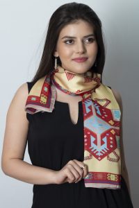 ”AA077” Armenian silk scarf – SL028