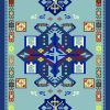 ”AA078” Armenian silk scarf - SL029