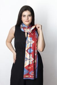 ”AA079” Armenian silk scarf – SL030