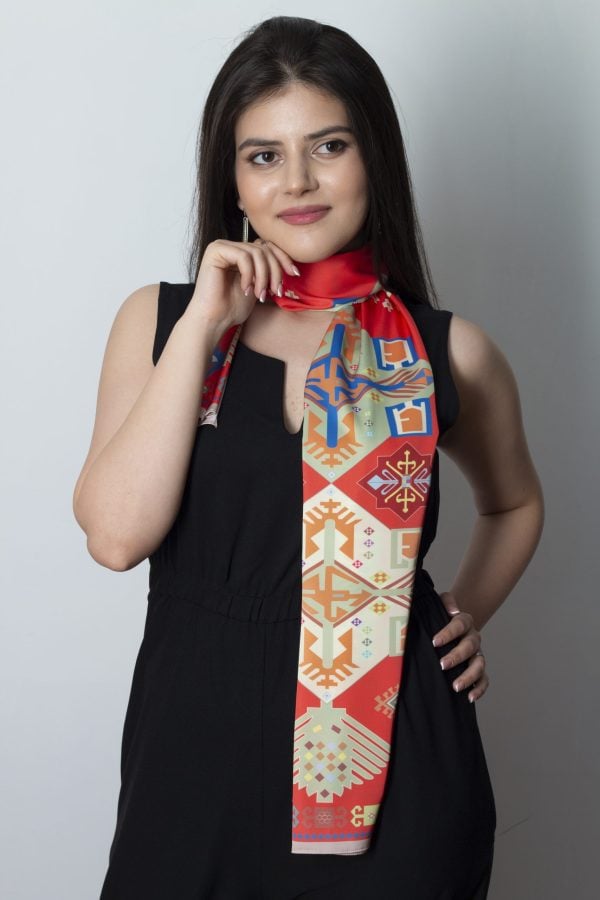 Armenian Silk Scarf