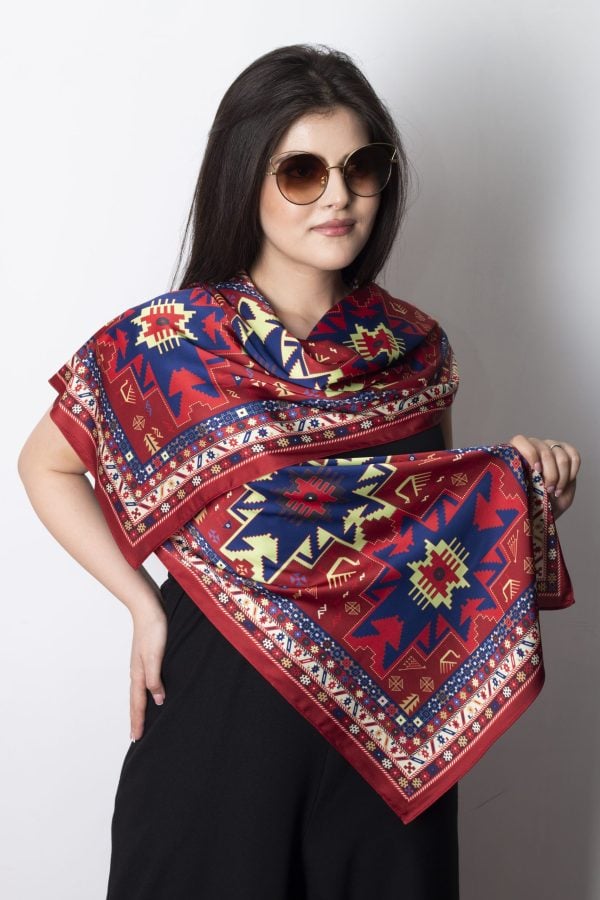 Armenian Silk Scarf