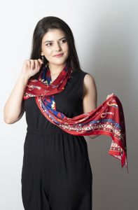 ”AA121” Armenian silk scarf – SL044