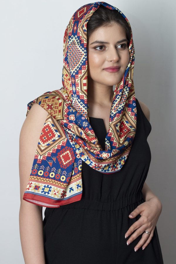 ”AA122” Armenian silk scarf - SL045