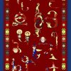 ”AA123” Armenian silk scarf - SL047