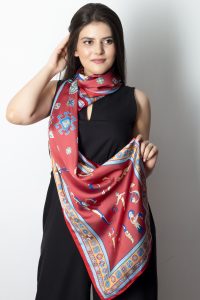 ”AA128” Armenian silk scarf – SL048