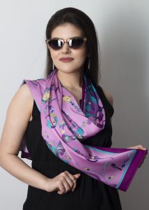 ”AA138” Armenian silk scarf – SL054