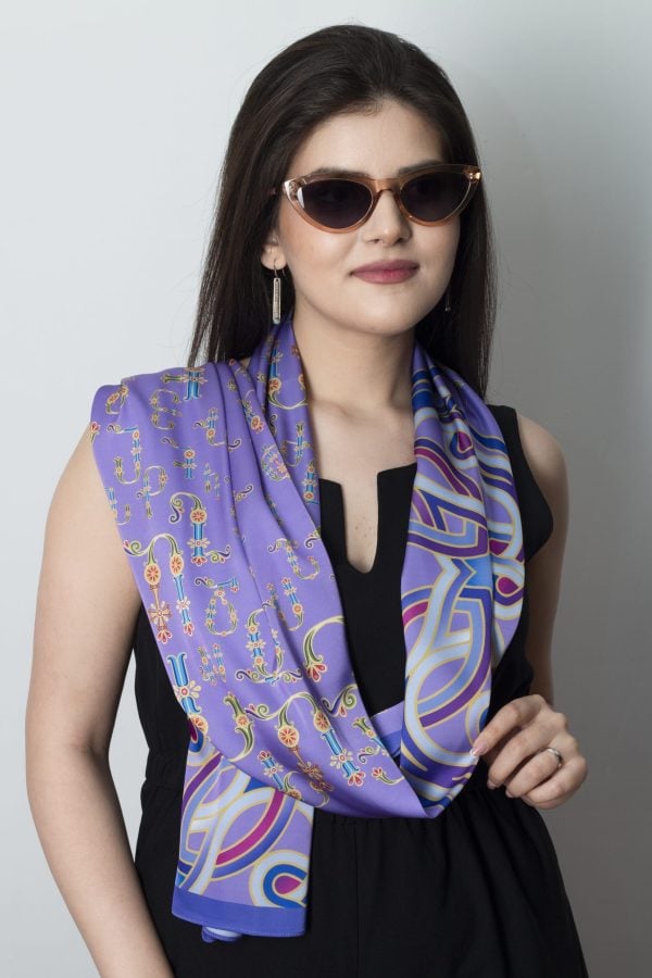 Armenian Silk Scarf