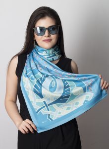 ”AA147” Armenian silk scarf – SL060