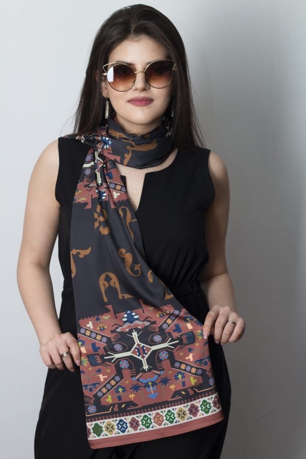 Armenian Silk Scarf