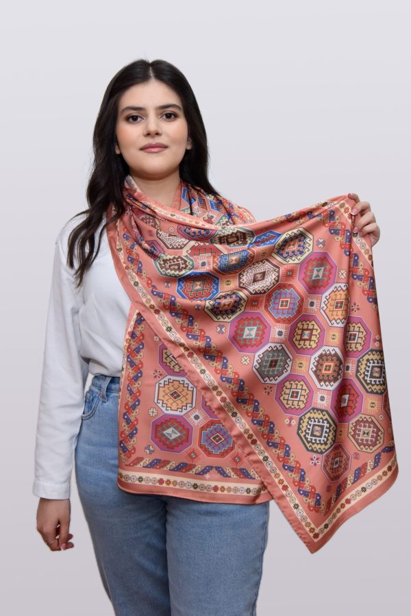 ”AA161” Armenian silk scarf - SL066
