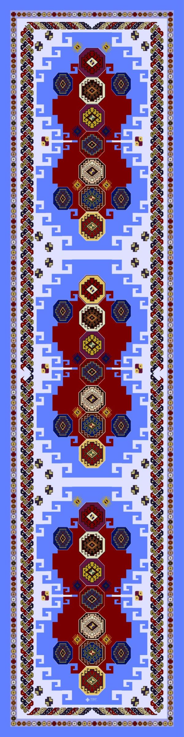 Armenian Silk Scarf