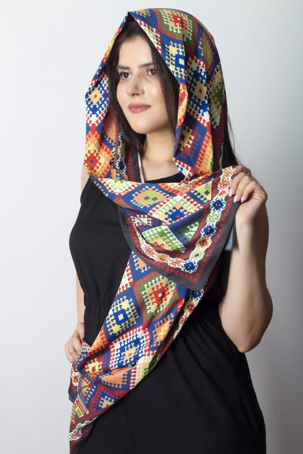 ”AA170” Armenian silk scarf - SL071