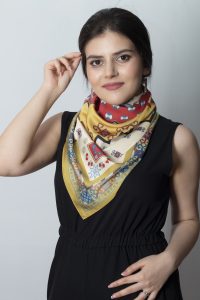 “AA025” Armenian silk scarf – SS009