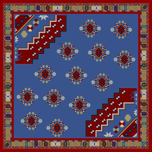 Armenian Silk Scarf