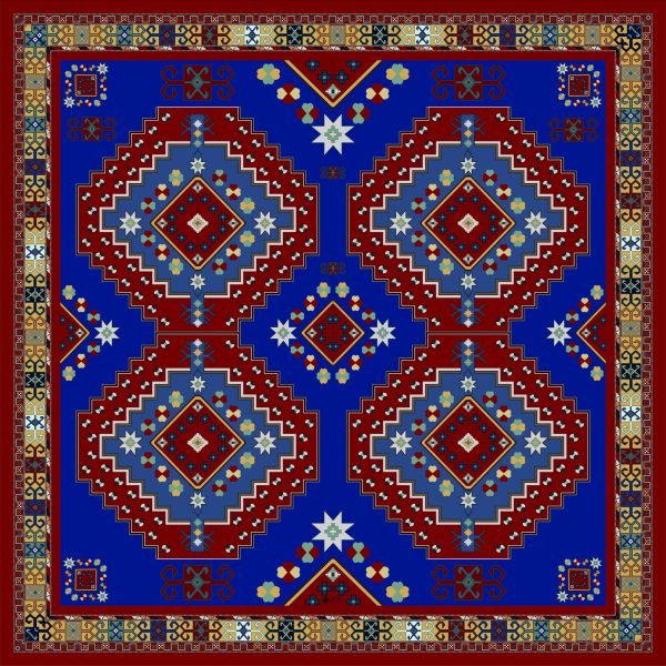 Armenian Silk Scarf