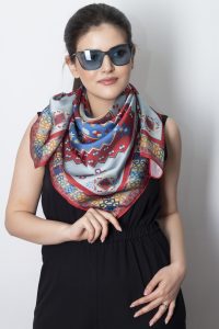 ”AA050” Armenian silk scarf – SS019