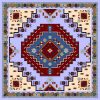 ”AA051” Armenian silk scarf - SS020