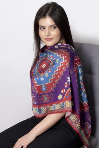 ”AA060” Armenian silk scarf – SS021