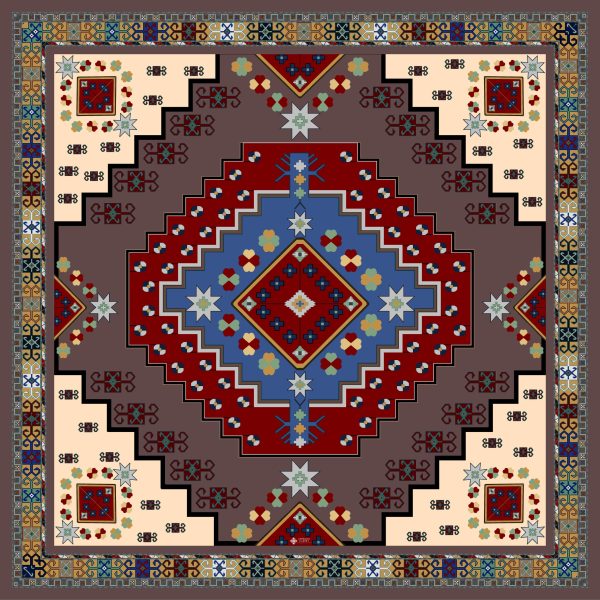 Armenian Silk Scarf