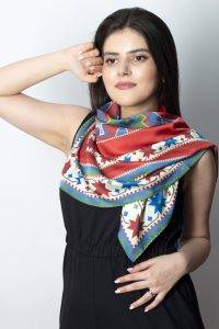 ”AA084” Armenian silk scarf – SS029