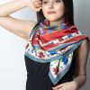 ”AA084” Armenian silk scarf - SS029