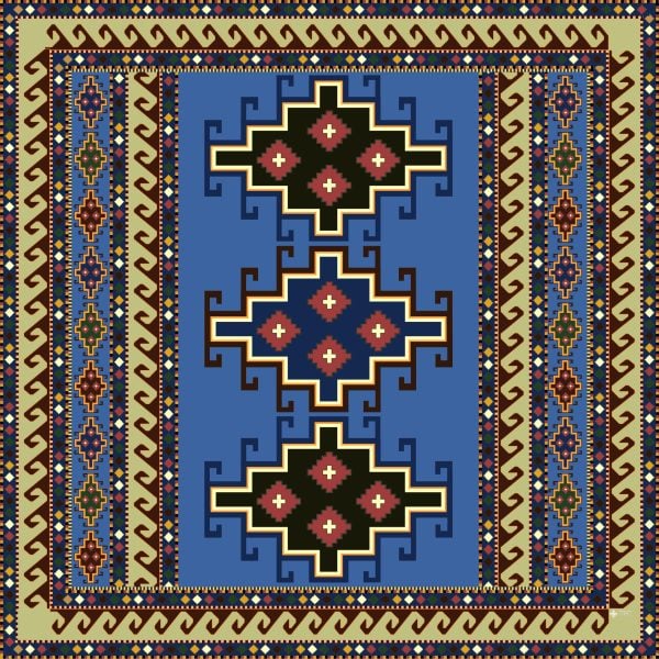 Armenian Silk Scarf