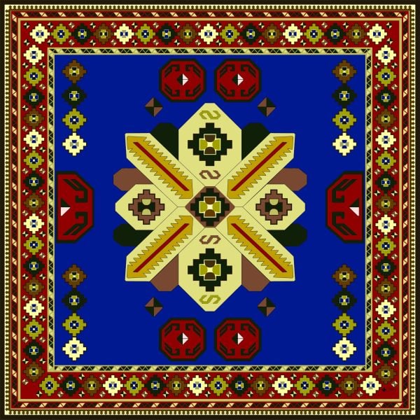 Armenian Silk Scarf