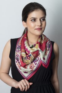 ”AA132” Armenian silk scarf – SS050