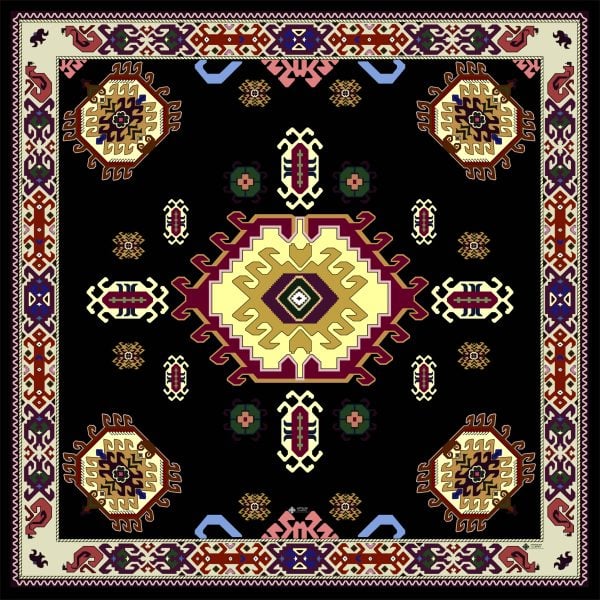 Armenian Silk Scarf