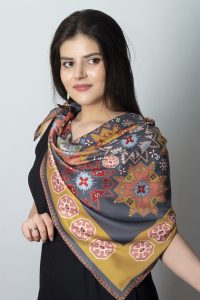 ”AA140” Armenian silk scarf – SS054
