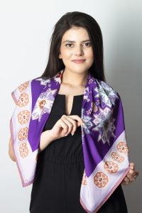 ”AA141” Armenian silk scarf – SS055