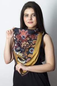 ”AA148” Armenian silk scarf – SS058