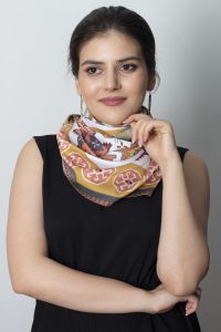 ”AA149” Armenian silk scarf – SS059