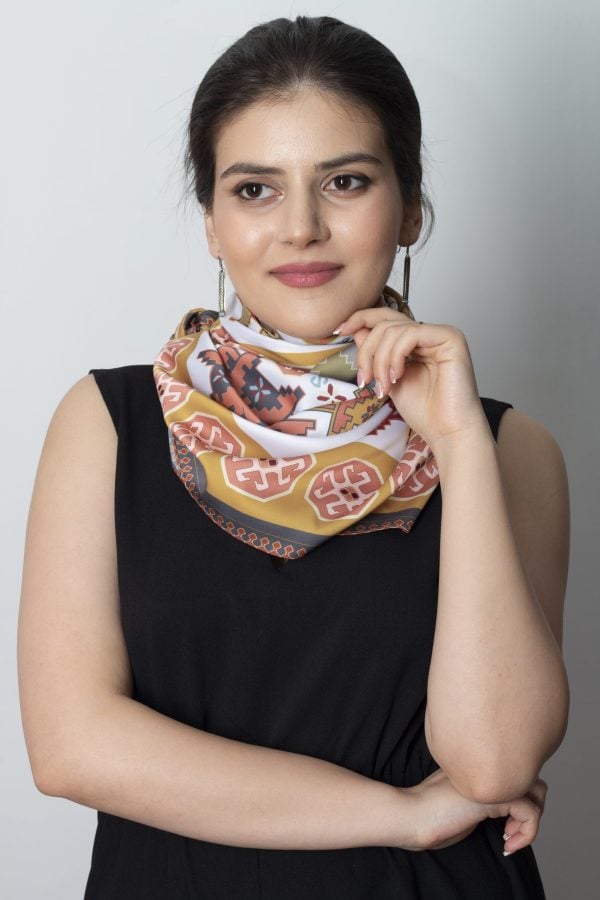 Armenian Silk Scarf