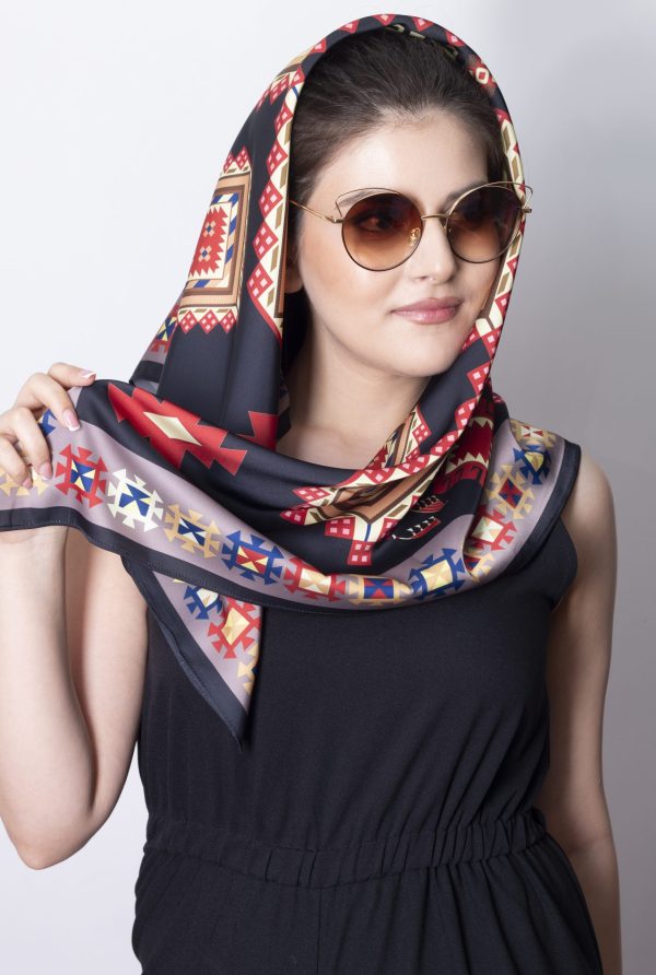”AA151” Armenian silk scarf - SS061