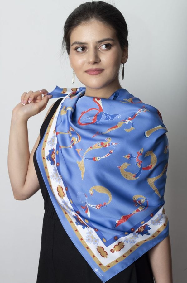 Armenian Silk Scarf