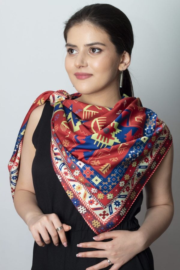 Armenian Silk Scarf