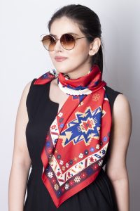 ”AA172” Armenian silk scarf – SS070
